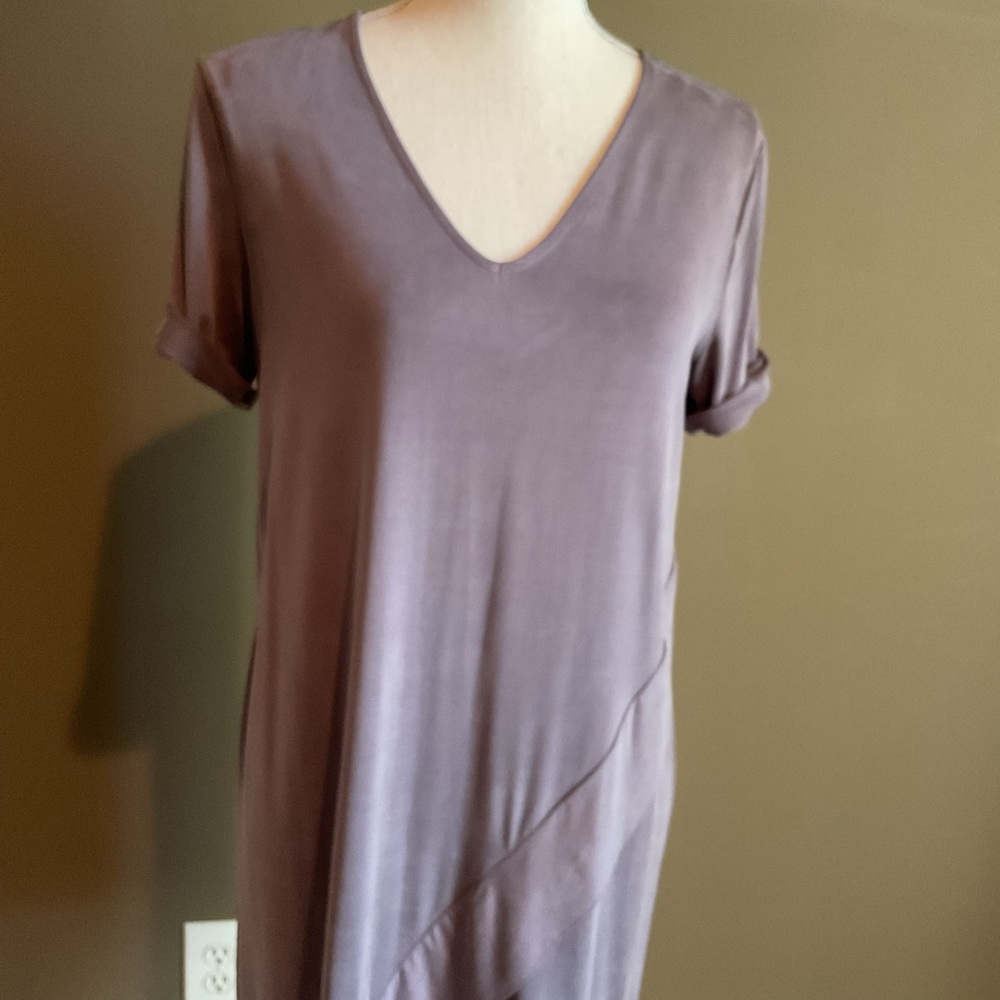 Anthropologie Dolan West Coast Shift Dress Petite Small Lavender - Picture 4 of 10